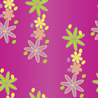 Kiddies - Designmuster und Ornamente für Kinder • Timeless • Designtapeten • Berlintapete • Blumenmuster in Pink (Nr. 14323)
