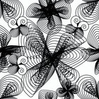 Black and White - Designmusterträume in Schwarz Weiss • Timeless • Designtapeten • Berlintapete • Monochromes Musterdesign (Nr. 14590)