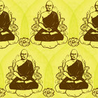Asia - Pattern Designs from East Asia • Cultures • Design Wallpapers • Berlintapete • Buddha Vector Ornament (No. 14578)