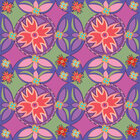 Mixed Bouquet - gemischte Blumenmuster und Ornamente • Floral • Designtapeten • Berlintapete • Geometrisches Blumenmuster (Nr. 14217)