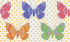 Kiddies - Designmuster und Ornamente für Kinder • Timeless • Designtapeten • Berlintapete • Schmetterlinge Rapportmuster (Nr. 14410)