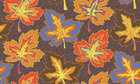Blätter - Vektor Ornamente mit Blatt-Motiven • Floral • Designtapeten • Berlintapete • Ahornblätter Muster (Nr. 14415)