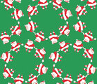Weihnachten - festliche Designmuster und Ornamente • Seasonal • Designtapeten • Berlintapete • Weihnachstmann Musterdesign (Nr. 14507)