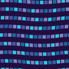 Wellen - Dekorative Wellenmuster • Geometrisch • Designtapeten • Berlintapete • Musterdesign mit blauen Mosaiken (Nr. 14444)