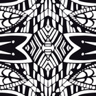 Black and White - Designmusterträume in Schwarz Weiss • Timeless • Designtapeten • Berlintapete • Schmetterling Rapportmuster (Nr. 14474)