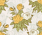 Mixed Bouquet - gemischte Blumenmuster und Ornamente • Floral • Designtapeten • Berlintapete • Blumenstrauss Dekor (Nr. 14723)