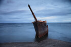 Schiffwracks • Wasser • Fototapeten • Berlintapete • shipwreck (Nr. 32815)