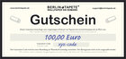 Gutscheine • Gutscheine • Special Shop • Berlintapete • Gutschein 100,00 Euro