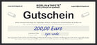 Gutscheine • Gutscheine • Special Shop • Berlintapete • Gutschein 200 Euro
